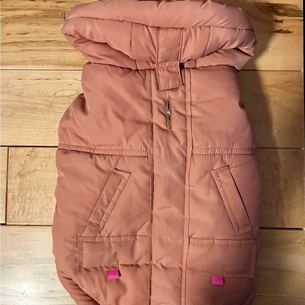 Cozy Pink Dog Jacket